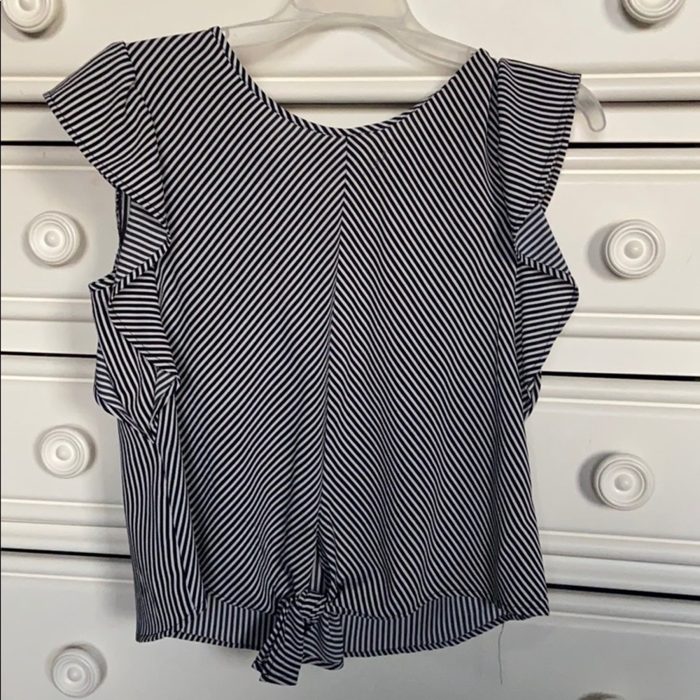 Black & White Blouse